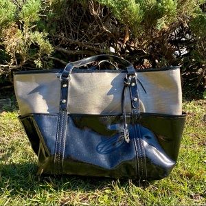 Black & Gold Tote Bag